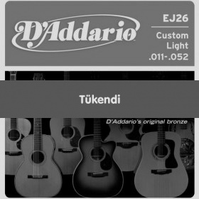 Daddario Custom Light Akustik Gitar Teli 0,011